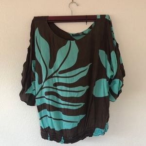 Laua’e (Fern) Print Top